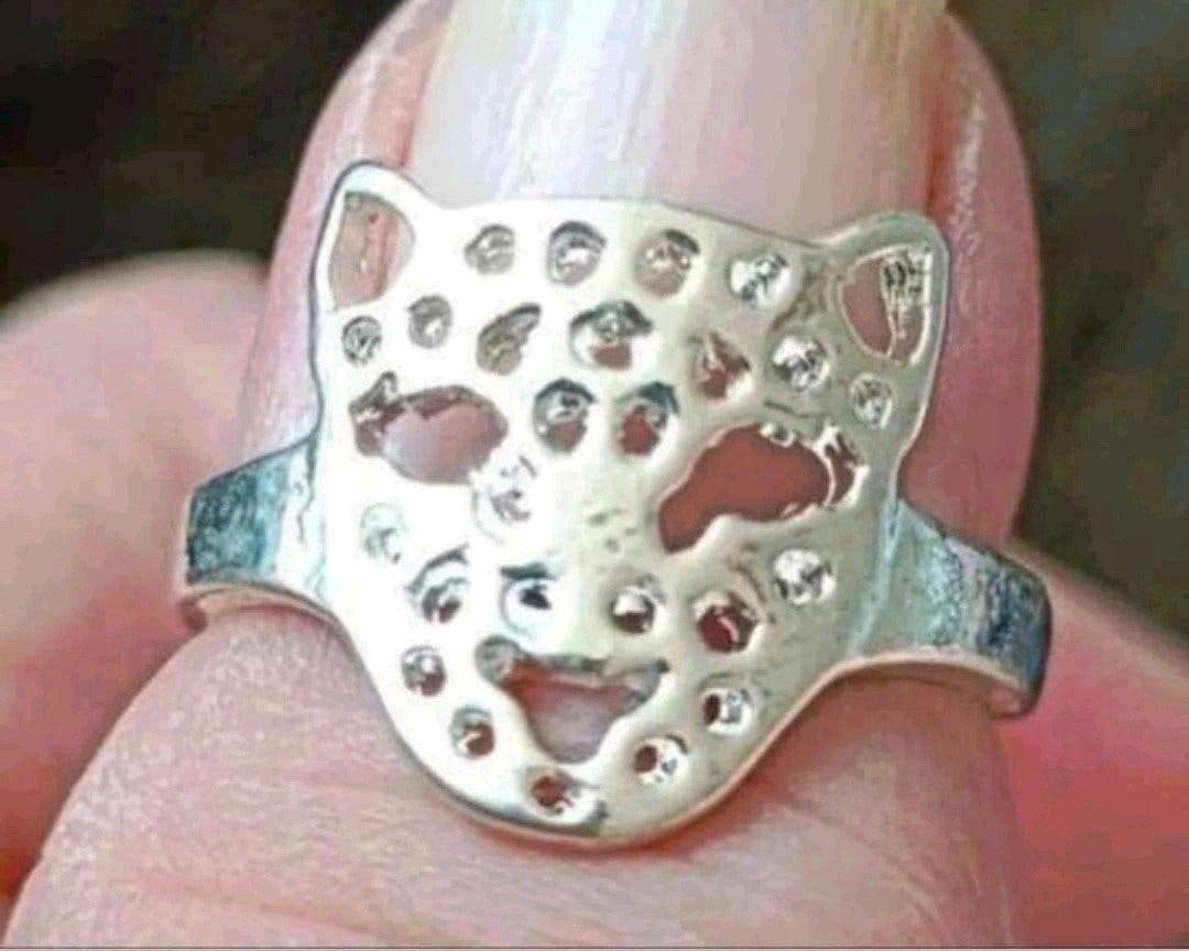 zilveren ringen tijger maat 17 en 18, Sieraden, Tassen en Uiterlijk, Ringen, Verzenden, Nieuw, Zilver, Zilver