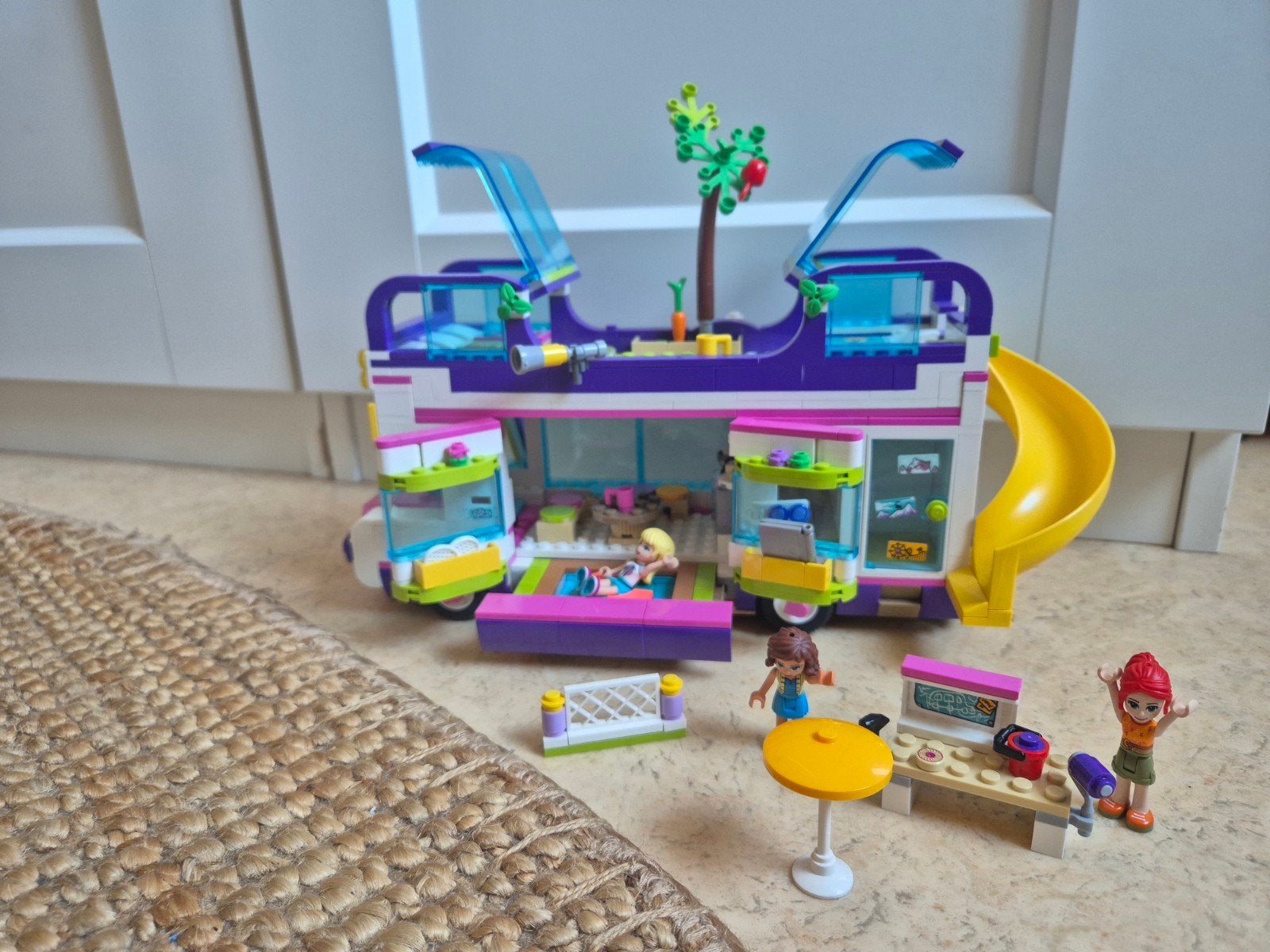 lego friends vriendschapsbus 41395, Lego, Friends, Ophalen of Verzenden, Zo goed als nieuw