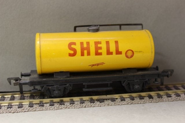 Fleischmann 5031 Tankwagen SHELL, Gebruikt, Gelijkstroom, Fleischmann, Wagon