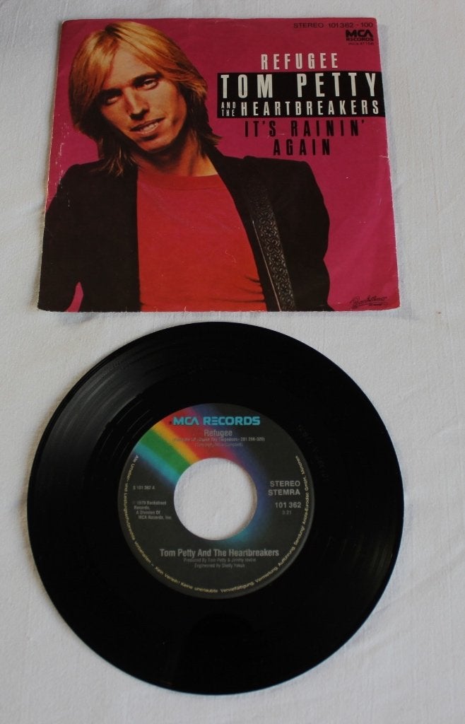 tom petty  -  refugee, Ophalen, 7 inch, Zo goed als nieuw, EP