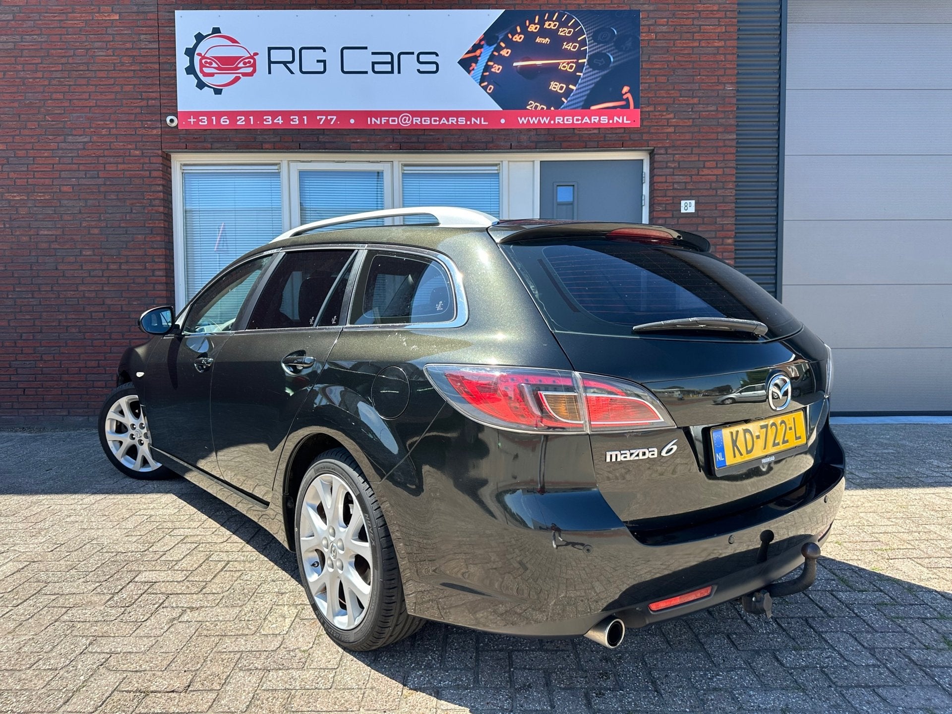Mazda 6 Sportbreak 2.5 S-VT GT-M / Leder / Camera / Navi / C, Auto's, Gebruikt, 4 cilinders, Met garantie (alle), 6 sportbreak