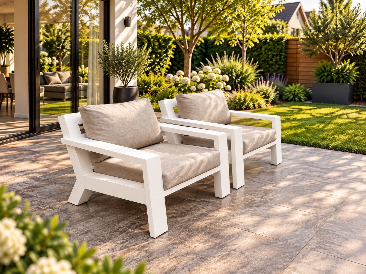 Borek Viking Loungeset, Ophalen, Zo goed als nieuw, Wicker