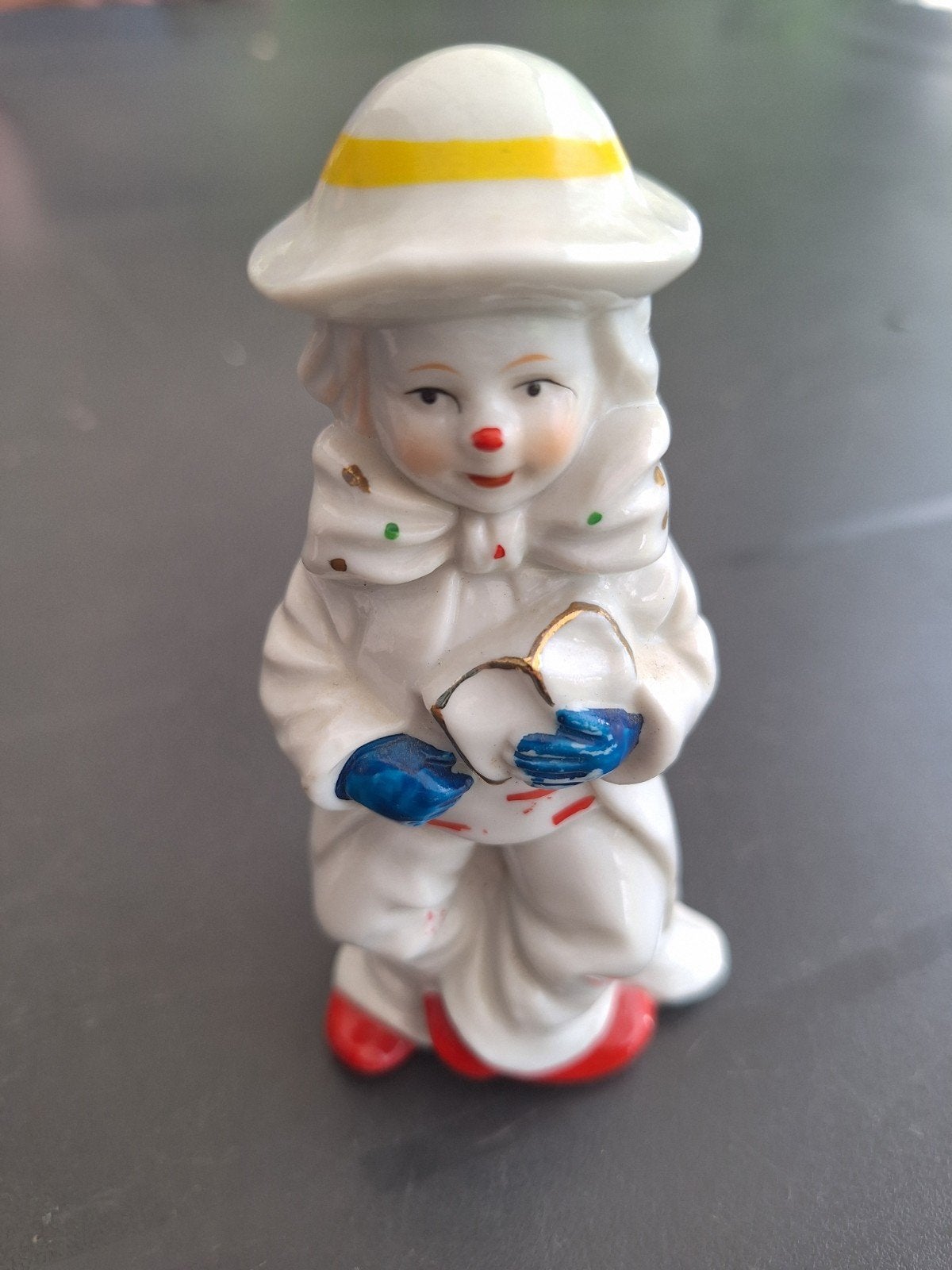 Capodimonte Clown Beeldje - Handgeschilderd Porselein, Ophalen of Verzenden