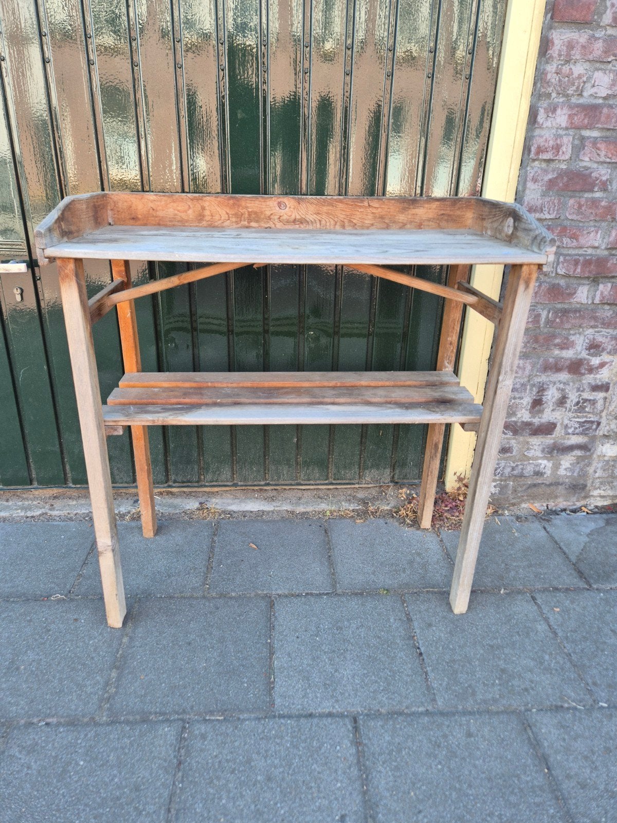 houten plantentafel, Ophalen, Onbekend, Onbekend, Onbekend