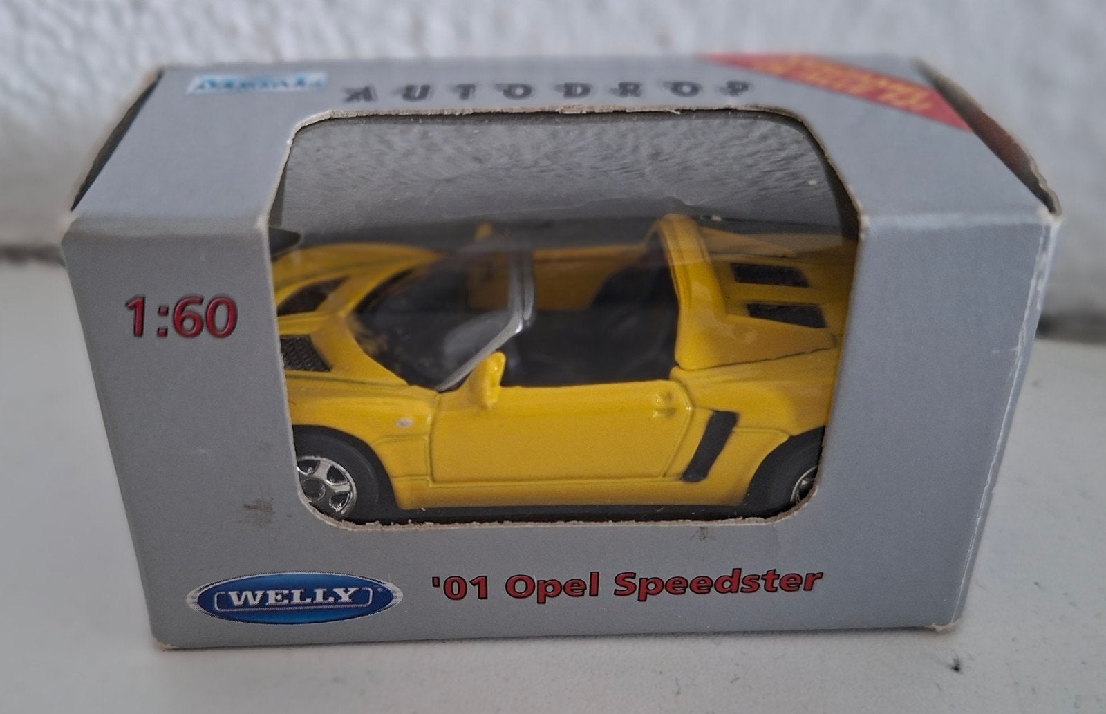 Opel Speedster 1:60 - Nieuw in doos, Ophalen of Verzenden, Nieuw, Overige typen