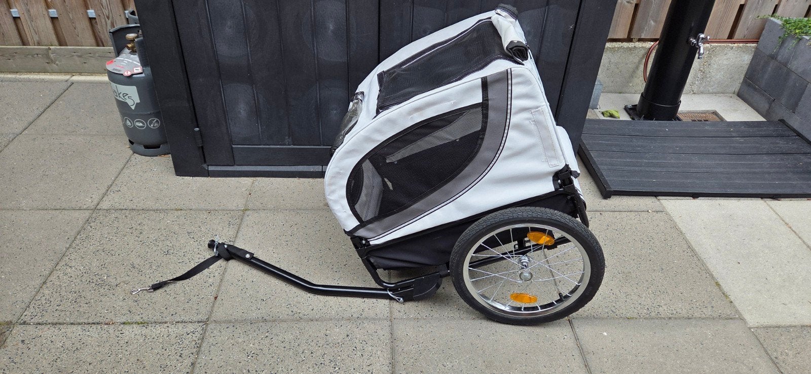 Hondenfietskar, Ophalen, Minder dan 20 kg, Opvouwbaar, Zo goed als nieuw