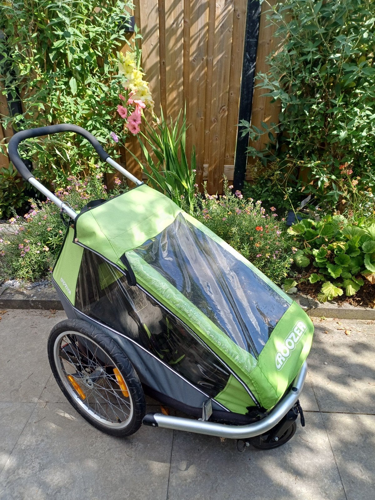 Croozer wandelwagen (fietskar optie, beugel ontbreekt), Ophalen of Verzenden, Gebruikt, Overige merken