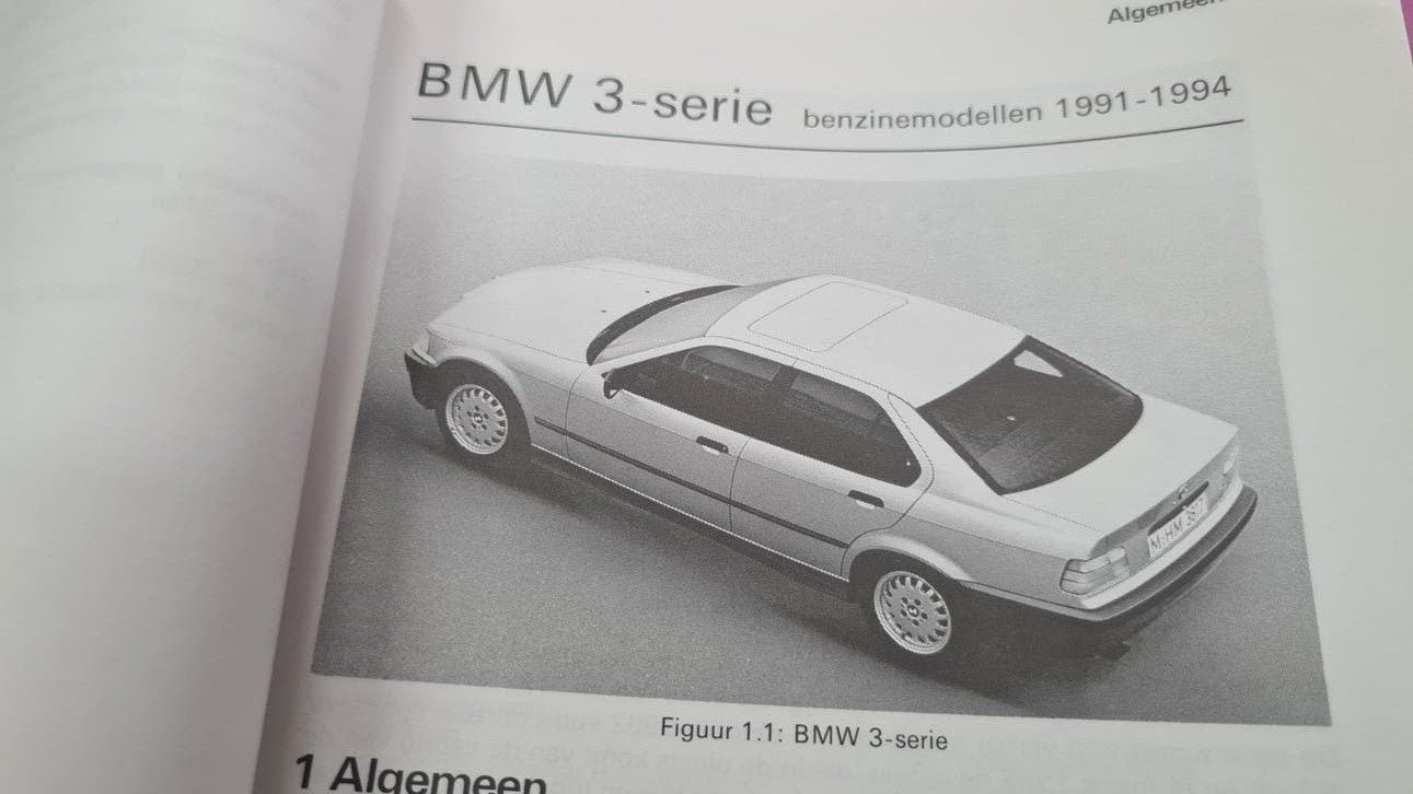 BMW 3 Serie vraagbaak 1991 1994 E36, Ophalen of Verzenden