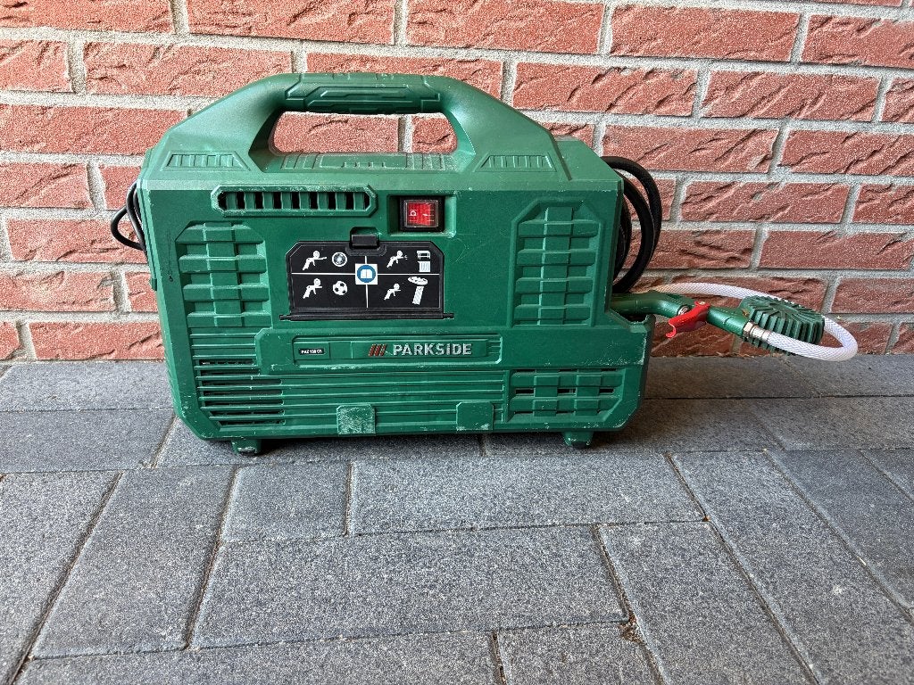 Parkside PKZ 180 C5, Gebruikt, 6 tot 10 bar, Ophalen of Verzenden, Minder dan 200 liter/min