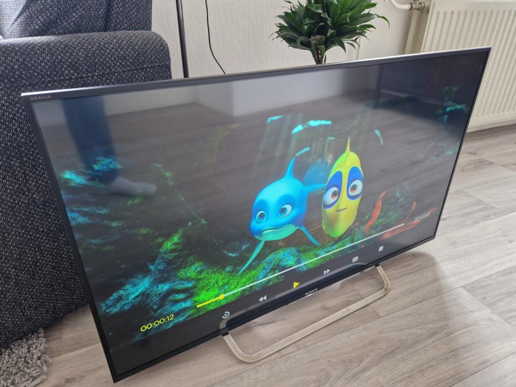 Sony Smart Led tv 4K UHD, Ophalen, Gebruikt, 100 cm of meer, Sony