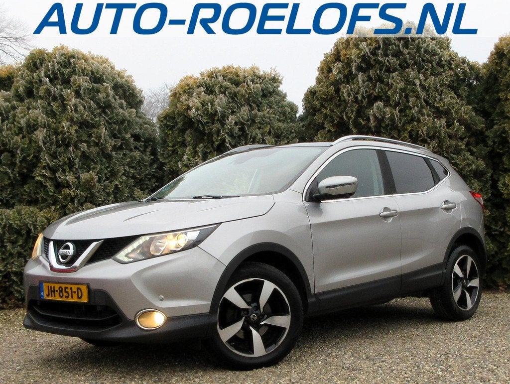 Nissan Qashqai 1.2 N-Connecta Automaat * Panoramadak * Trekh, Stof, Gebruikt, 4 cilinders, 116 pk