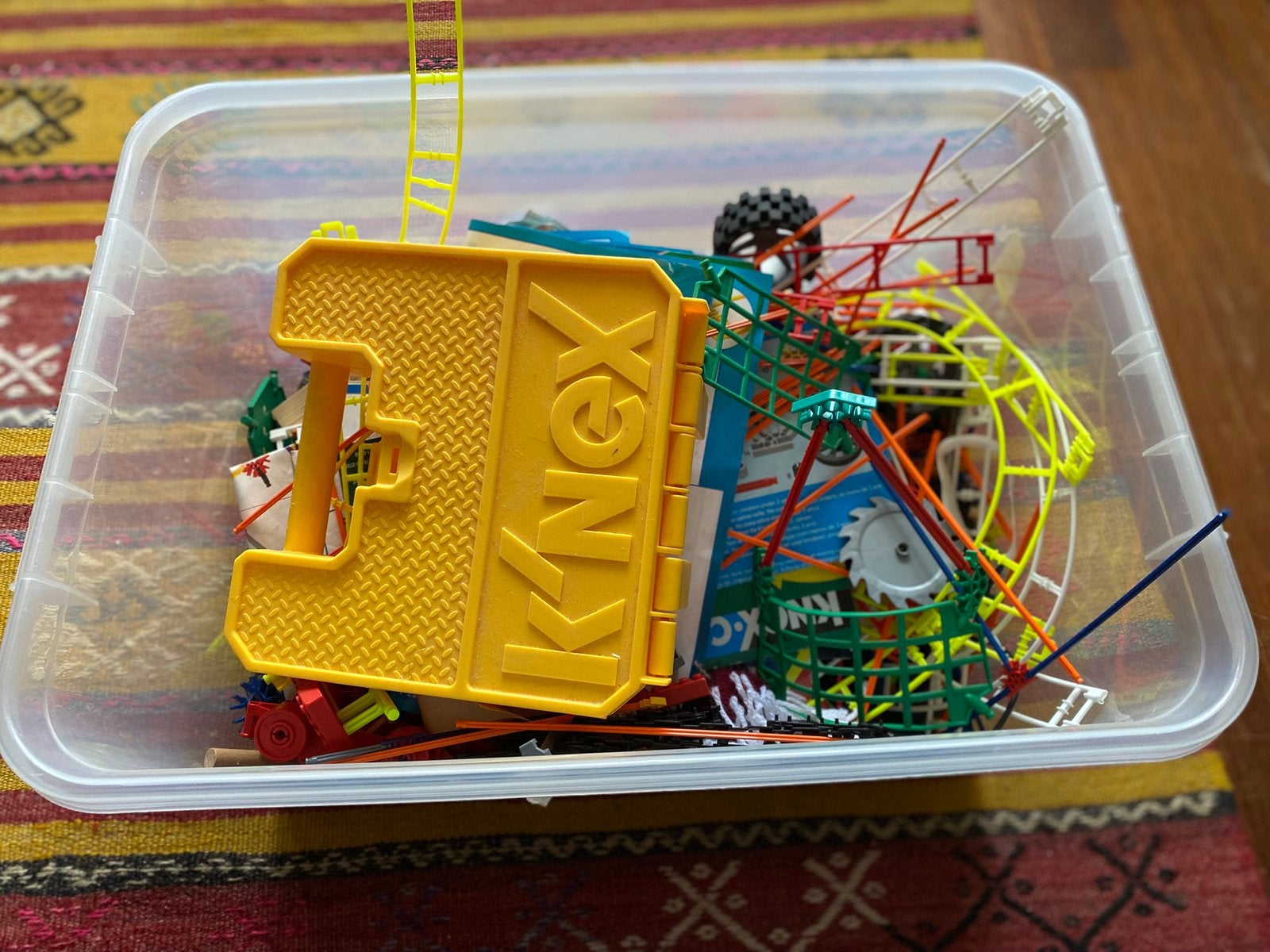 Grote bak Knex speelgoed te koop voor bouwen, Ophalen, Zo goed als nieuw, K'nex
