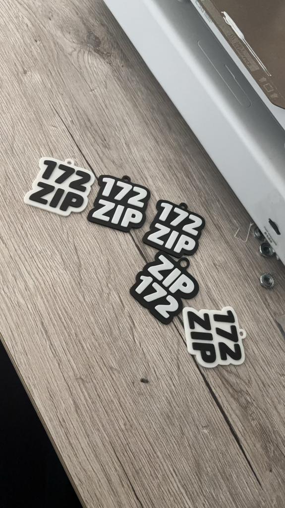 Zip 172/180 sleutelhanger, Ophalen of Verzenden, Nieuw, Overige typen