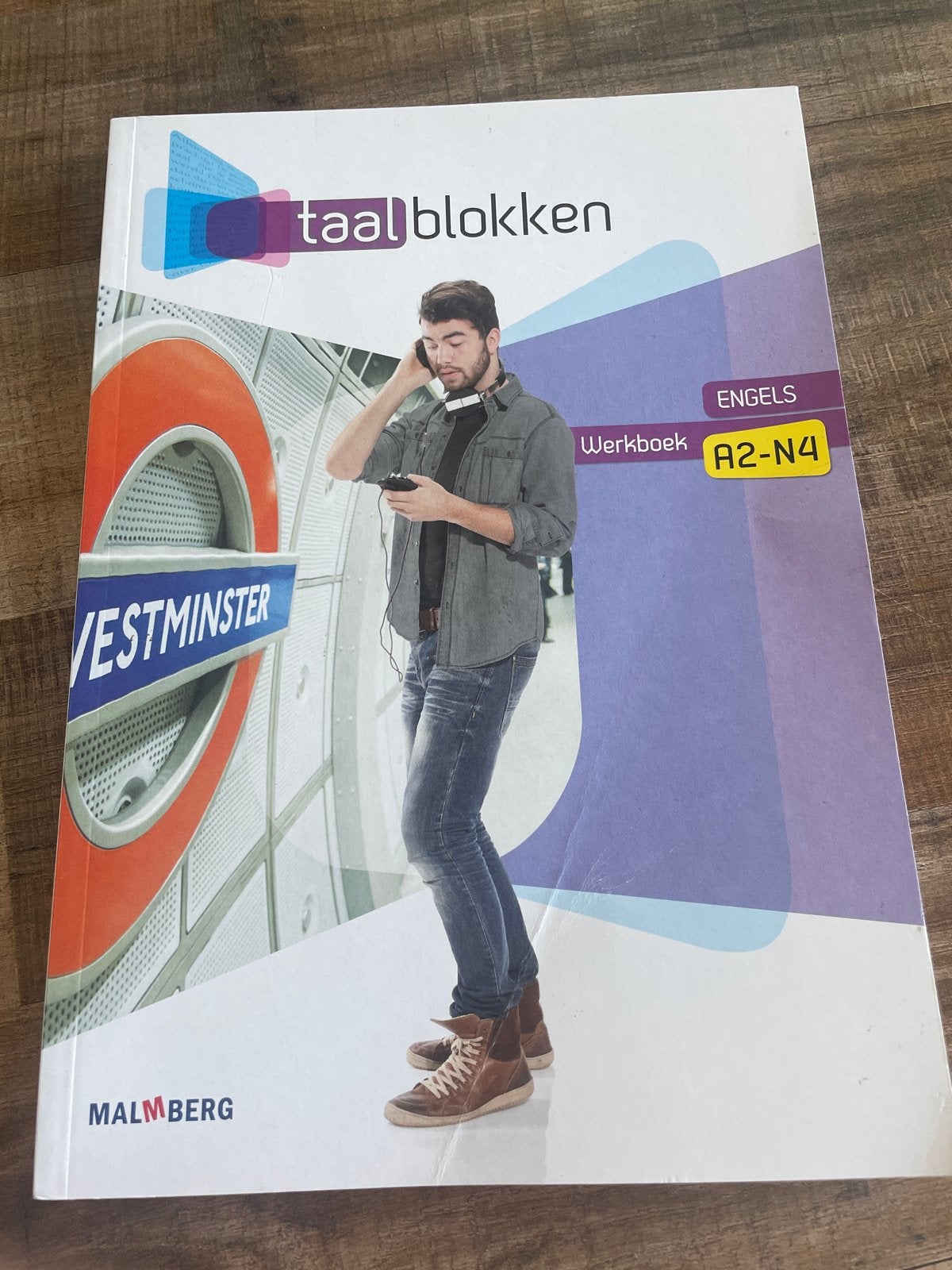 Taalblokken Engels Werkboek A2-N4 Malmberg, Ophalen of Verzenden, Zo goed als nieuw, Non-fictie