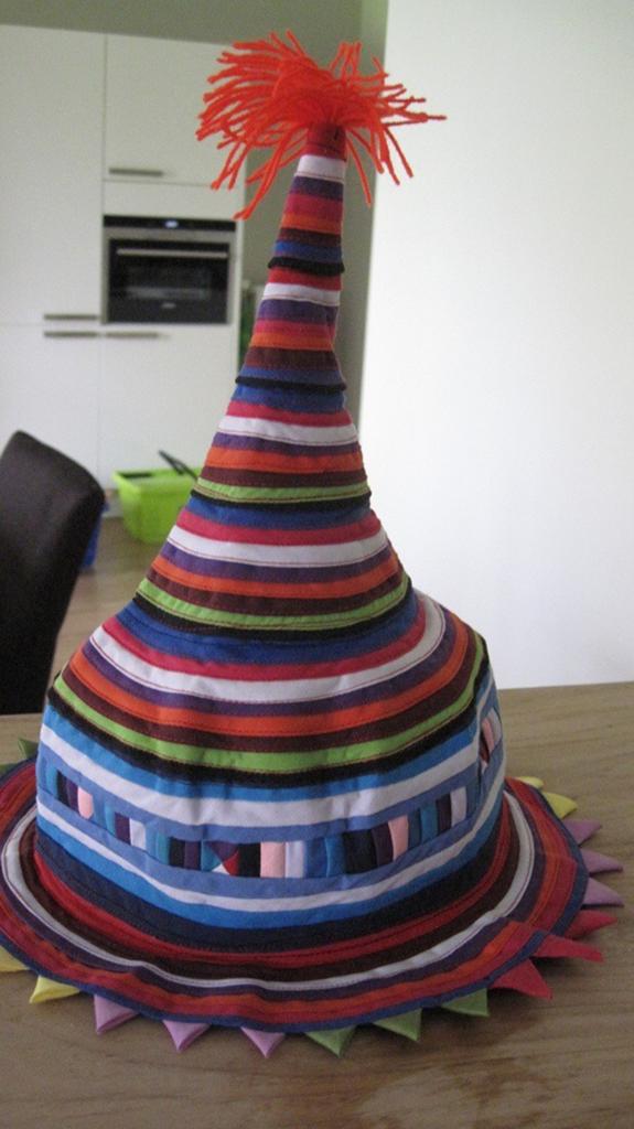 Feestmuts super gaaf,Nieuw!!, Ophalen of Verzenden, Nieuw, Minder dan 50 cm