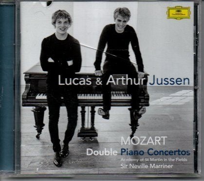 Lucas & Arthur Jussen - Mozart Double Piano Concertos CD, Inclusief boekje, Gebruikt, Mozart, Soloconcert