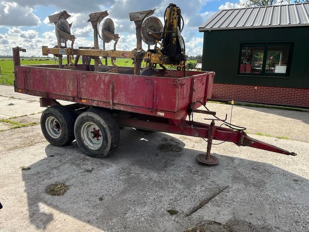 Krone kipper met kenteken - Robuuste landbouwkipper, Ophalen, Akkerbouw, Transport