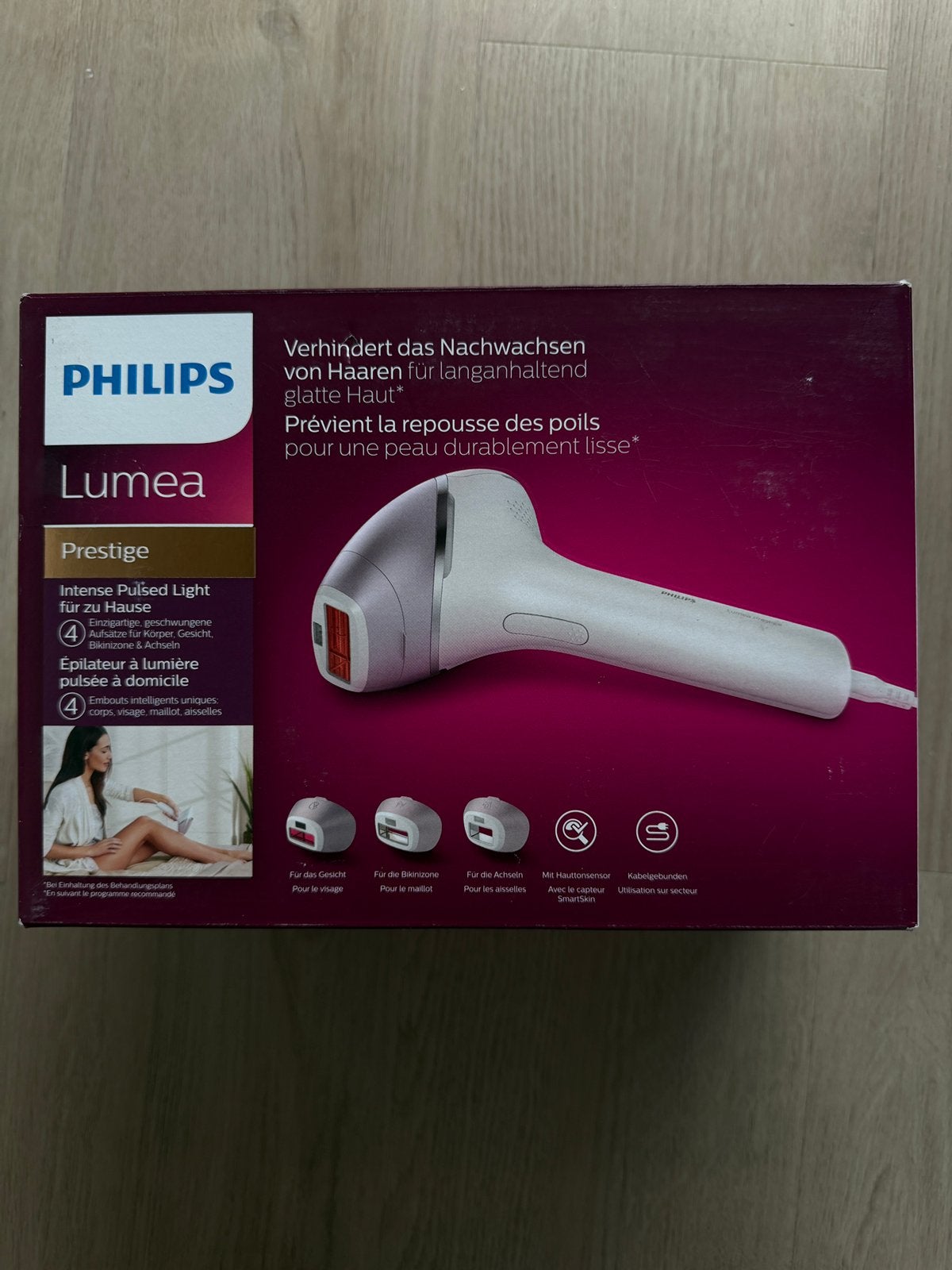 Nieuw Philips lumea laser apparaat, Witgoed en Apparatuur, Ophalen of Verzenden, Nieuw, Scheren en Epileren