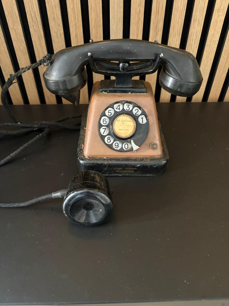 Vintage Telefoon met Draaischijf - Jydsk Telefon Aktieselska, Verzenden