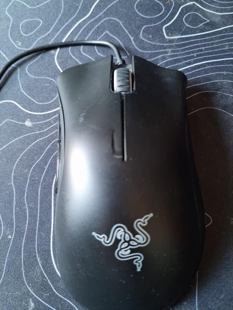 Razer DeathAdder Essential Gaming Muis – Werkend, Computers en Software, Muizen, Verzenden, Gebruikt, Gaming muis