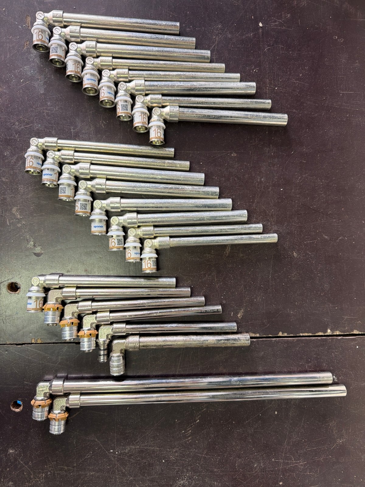 Uponor Smart Radi radiatoraansluitingen 16mm (24 stuks), Ophalen of Verzenden, Gebruikt, Overige typen