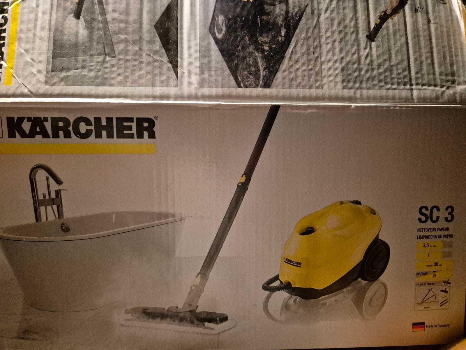 Kärcher SC 3 Stoomreiniger - nieuw!, Ophalen, Nieuw