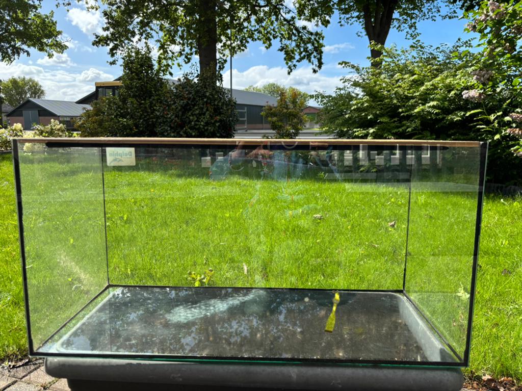 Terrarium van sterk glas voor o.a. knaagdieren m afdekplaat, Dieren en Toebehoren, Knaagdieren en Konijnen | Hokken en Kooien