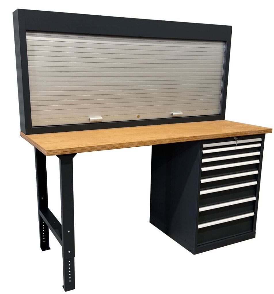 E-Tools | premium line 77731 Werkbank met Kast en, Niet ingevuld, Niet ingevuld, Niet ingevuld