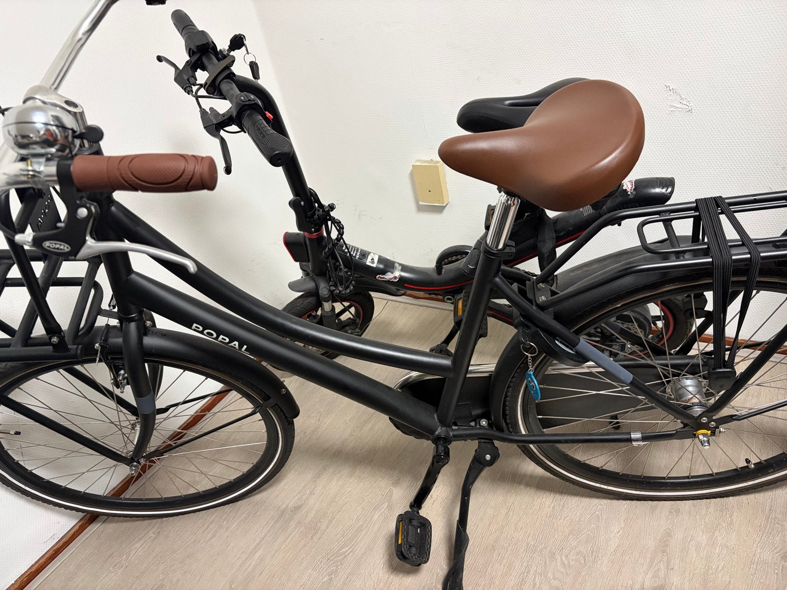 €175 zsm ophalen!Popal Daily Dutch Basic Damesfiets - Zwart, Terugtraprem, 50 tot 53 cm, Ophalen, Overige merken