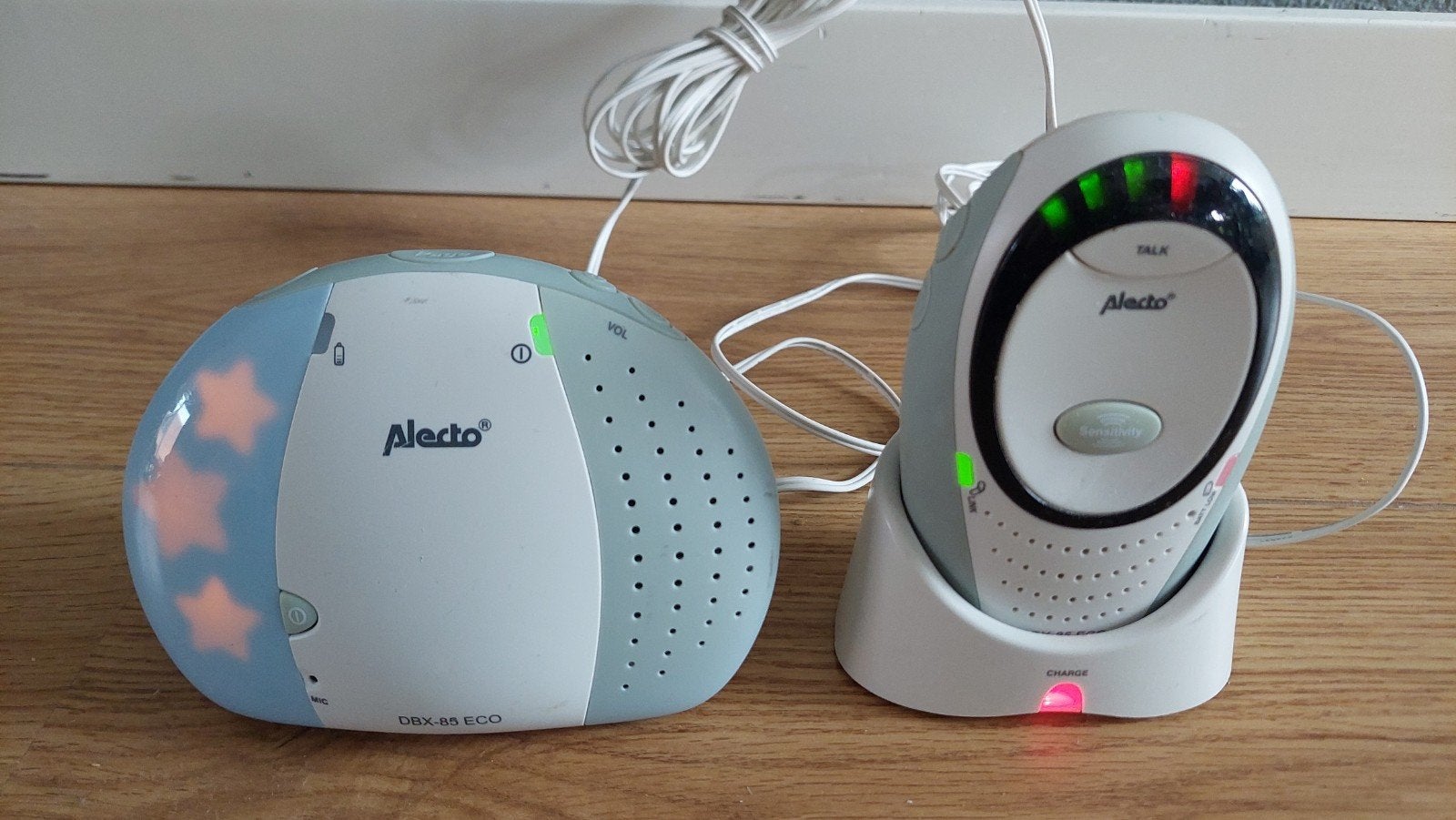 Alecto DBX-85 ECO Dect Babyfoon met Terugspreekfunctie, Ophalen of Verzenden, Gebruikt, 250 meter of meer, Digitaal