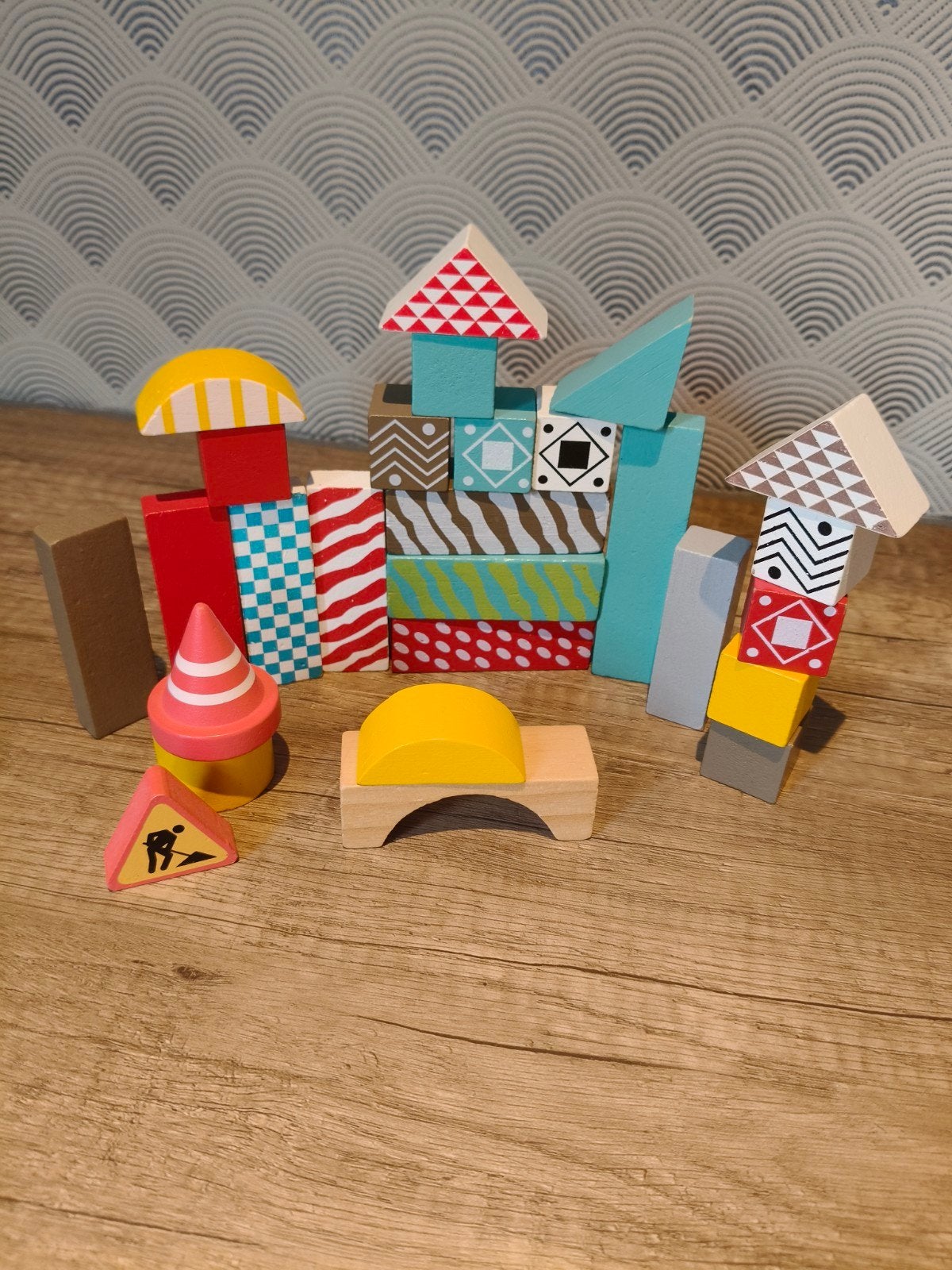 Houten blokjes, Ophalen, Gebruikt