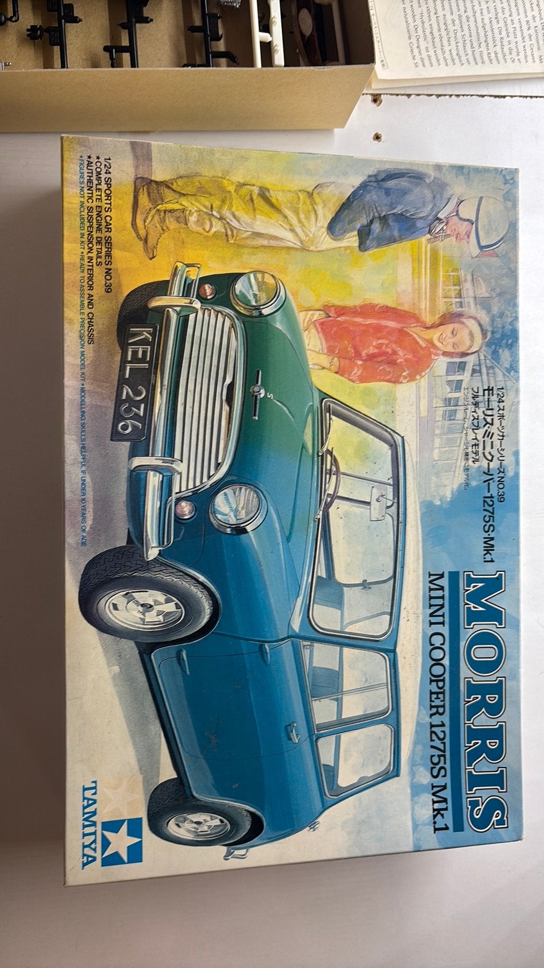 Tamiya mini 1:24, Hobby en Vrije tijd, Modelbouw | Auto's en Voertuigen, Gebruikt, Auto, Groter dan 1:32, Ophalen of Verzenden