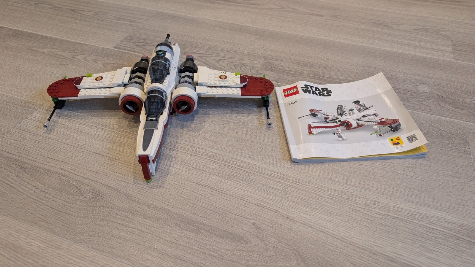 LEGO Star Wars ARC-170 Starfighter (75402) - Compleet, Ophalen of Verzenden