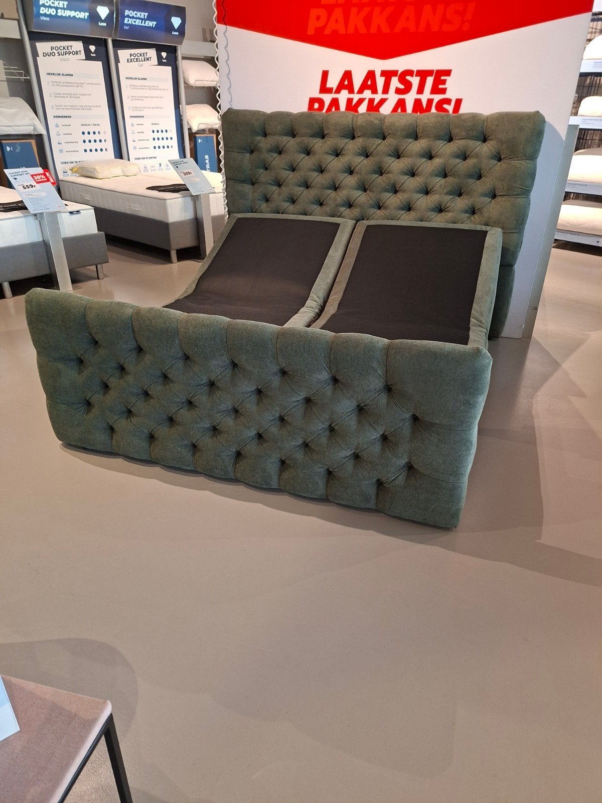 BEDDENREUS MAASTRICHT. SHOWROOM UITVERKOOP, Huis en Inrichting, Ophalen, Nieuw, Tweepersoons, 180 cm