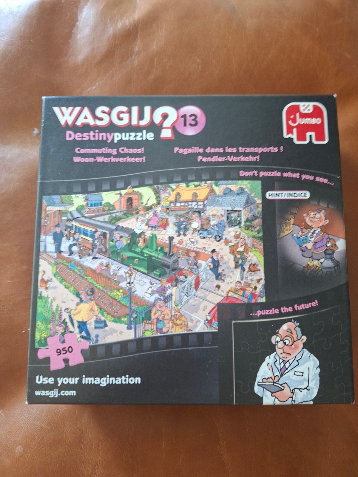 Wasgij? Destiny 13 - Commuting Chaos! Legpuzzel 950 stukjes, Ophalen of Verzenden, 500 t/m 1500 stukjes, Zo goed als nieuw, Legpuzzel