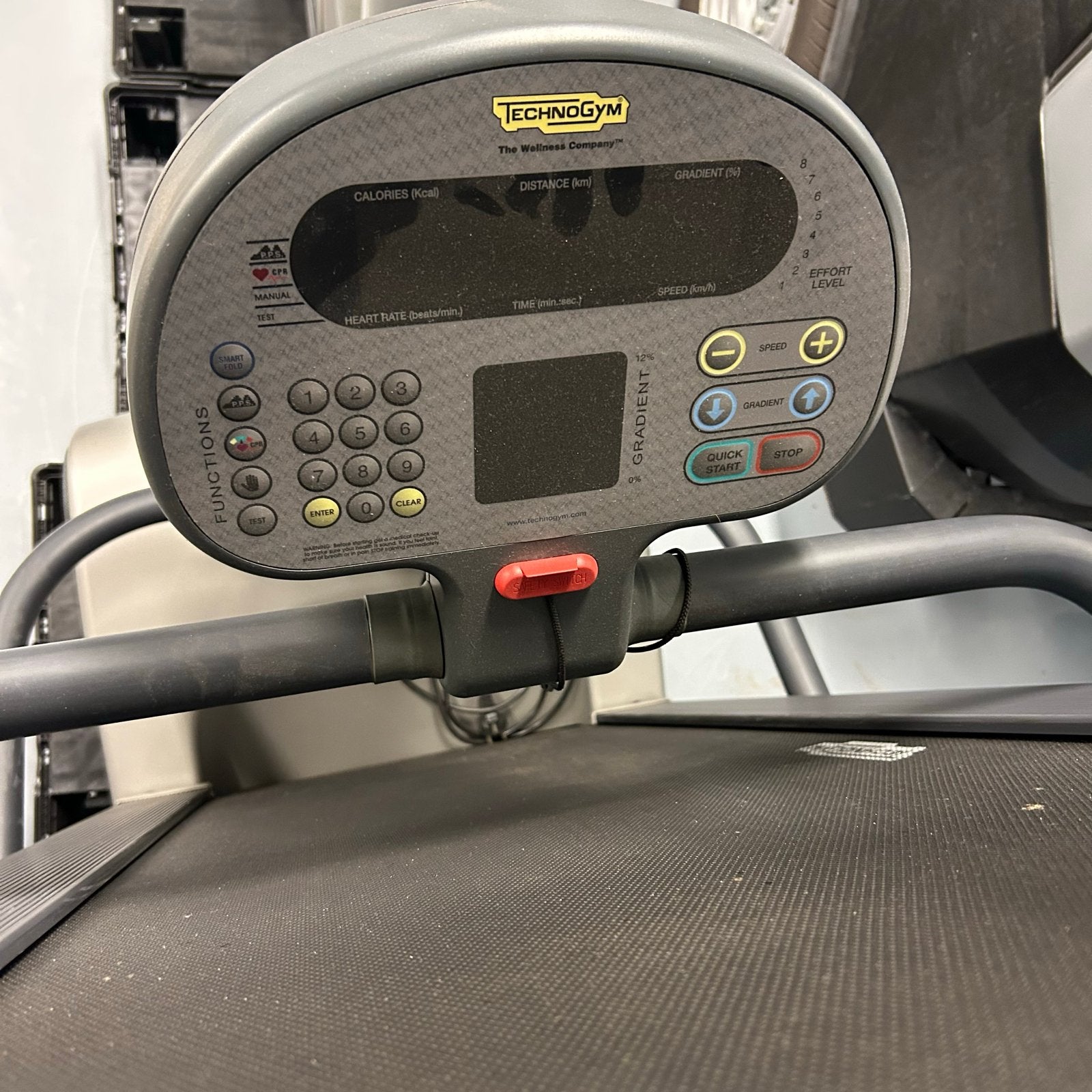 Professionele Technogym Loopband en Hometrainer Set, Ophalen, Gebruikt, Metaal, Loopband