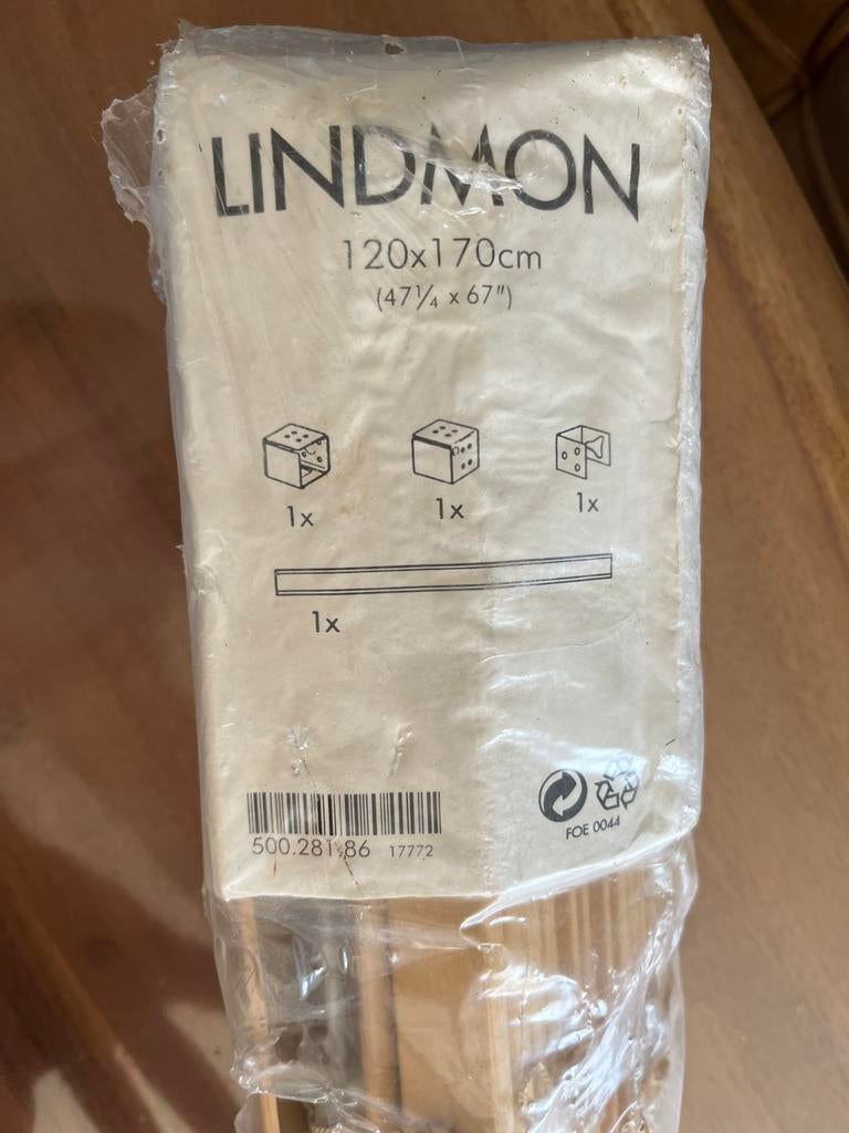 Nieuwe Luxaflex Lindmon 120x170cm, Huis en Inrichting, Stoffering | Gordijnen en Lamellen, Ophalen of Verzenden, Nieuw, 100 tot 150 cm