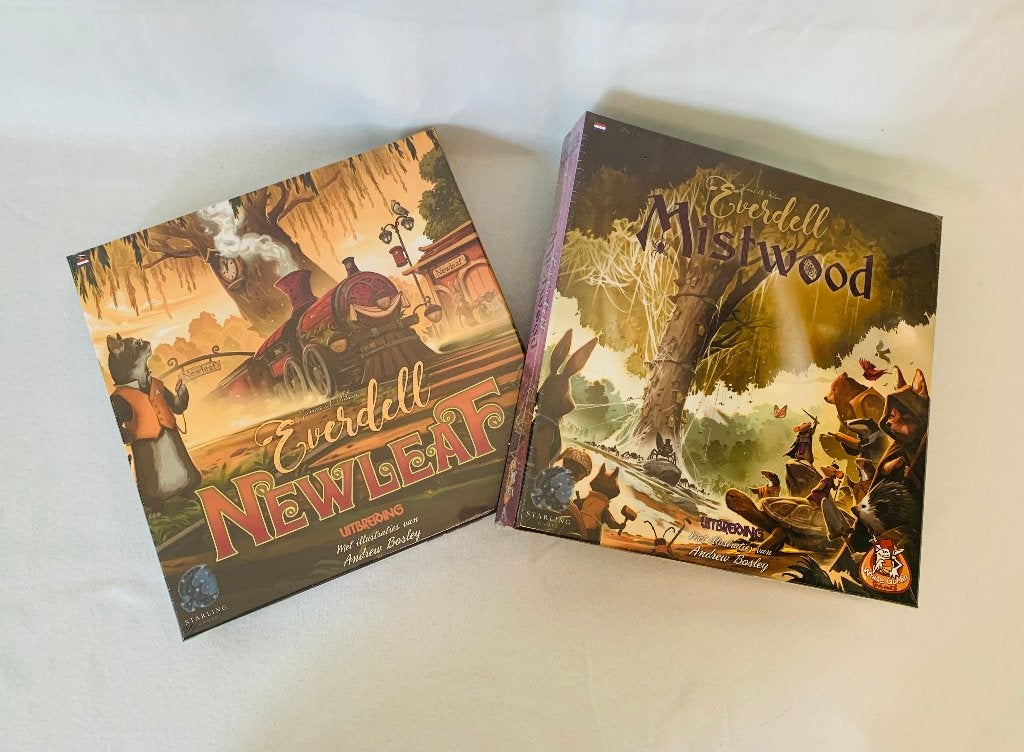 Everdell : Newleaf + Mistwood uitbreiding - NL, White Goblin Games, Nieuw, Ophalen of Verzenden, Een of twee spelers