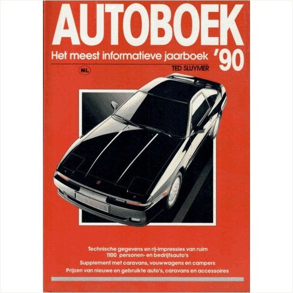Autoboek Jaarboek 1990 #4 Nederlands, Ophalen of Verzenden, Gelezen, Algemeen