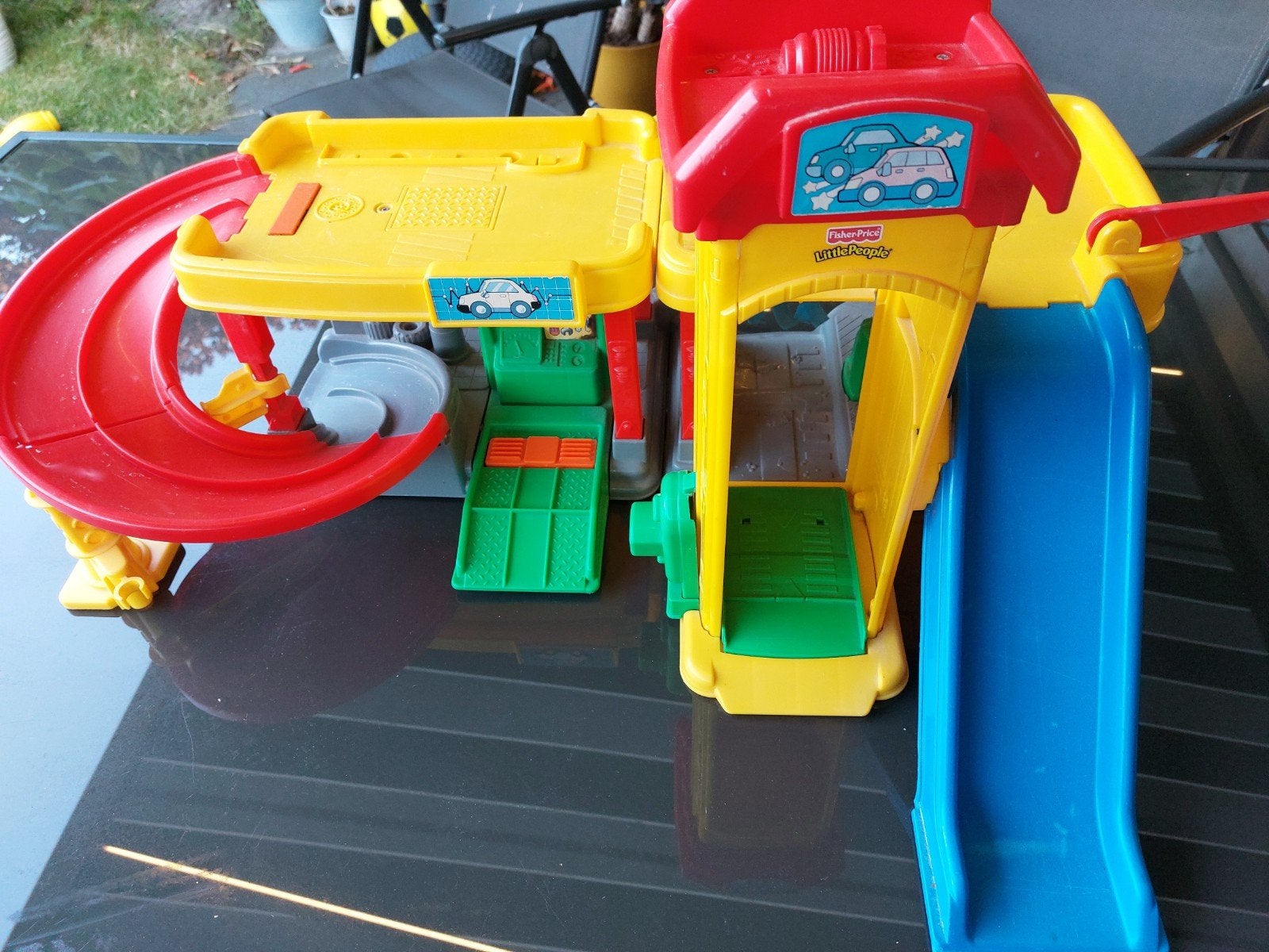 Fisher-Price Little People Garage B1832 - Gebruikt, Kinderen en Baby's, Speelgoed | Fisher-Price, Ophalen