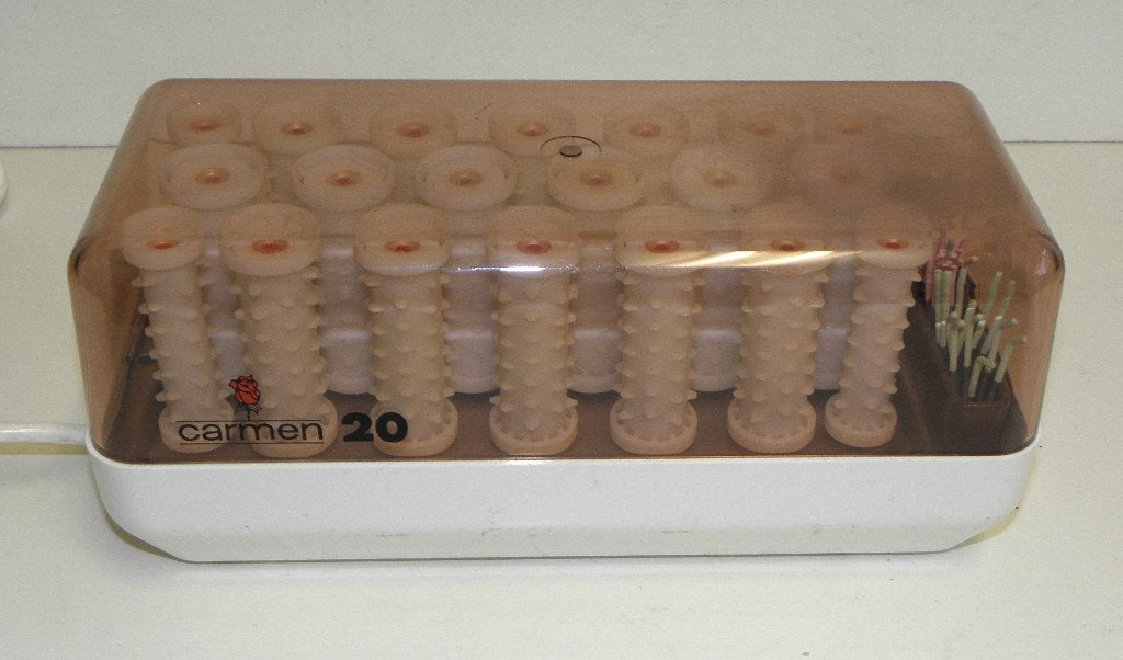 Carmen 20 Haarkrulset  met spelden, Sieraden, Tassen en Uiterlijk, Uiterlijk | Haarverzorging, Ophalen of Verzenden, Gebruikt