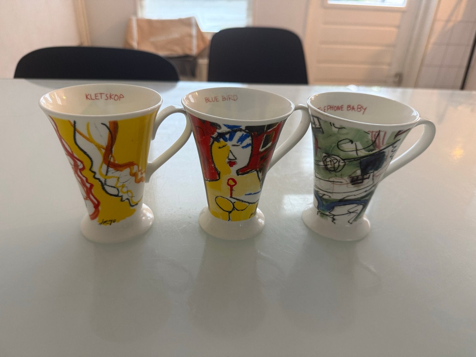 Set van 3 Keith Haring Art Collection Mokken, Ophalen of Verzenden