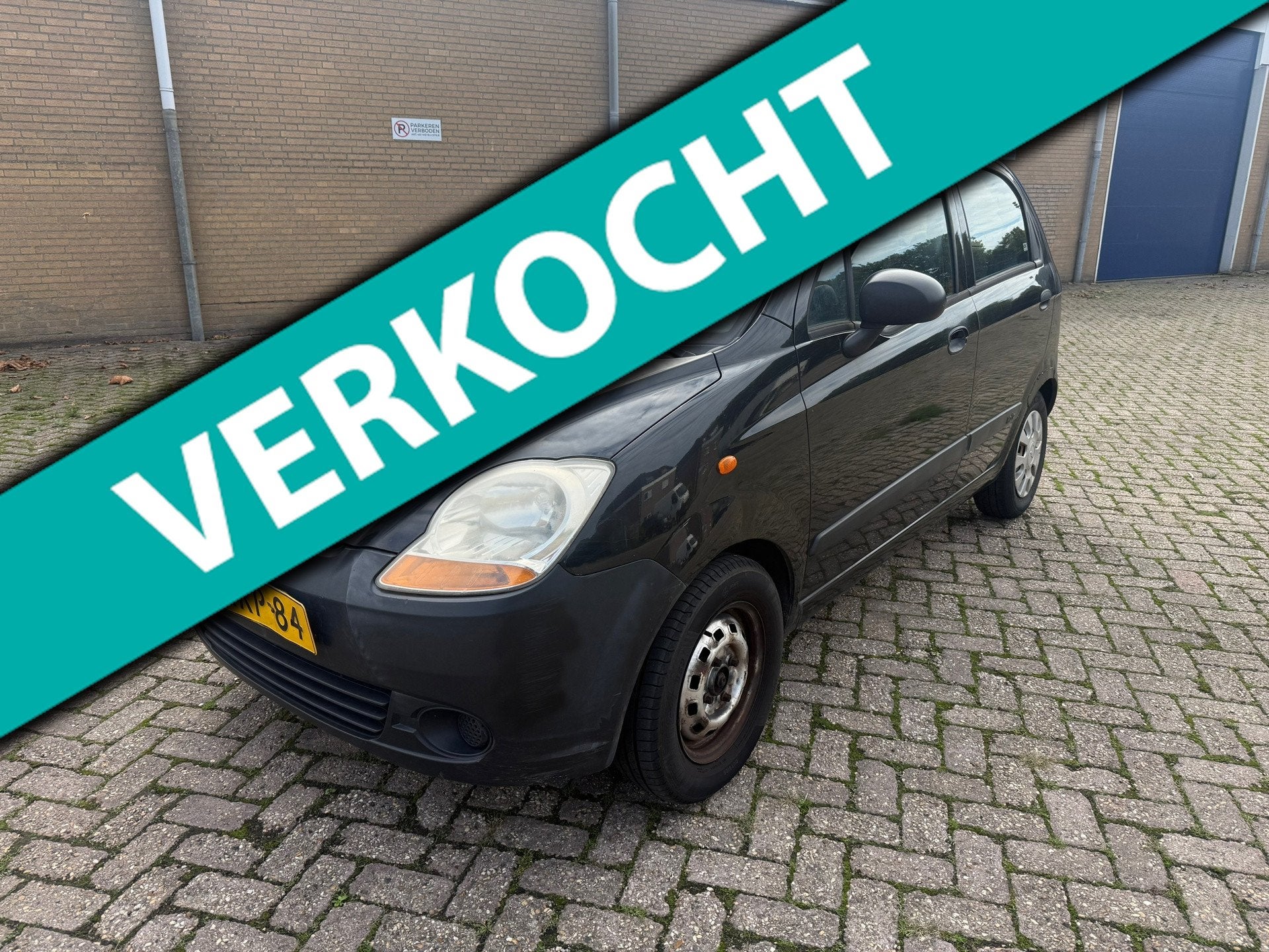 Chevrolet Matiz 0.8 Breeze, Auto's, Voorwielaandrijving, Gebruikt, Zwart, ABS
