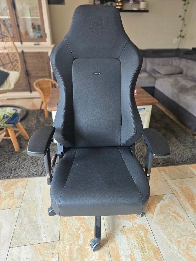Noblechairs bureaustoel / gamestoel zwart, Ophalen, Gebruikt, Zwart, Gaming bureaustoel