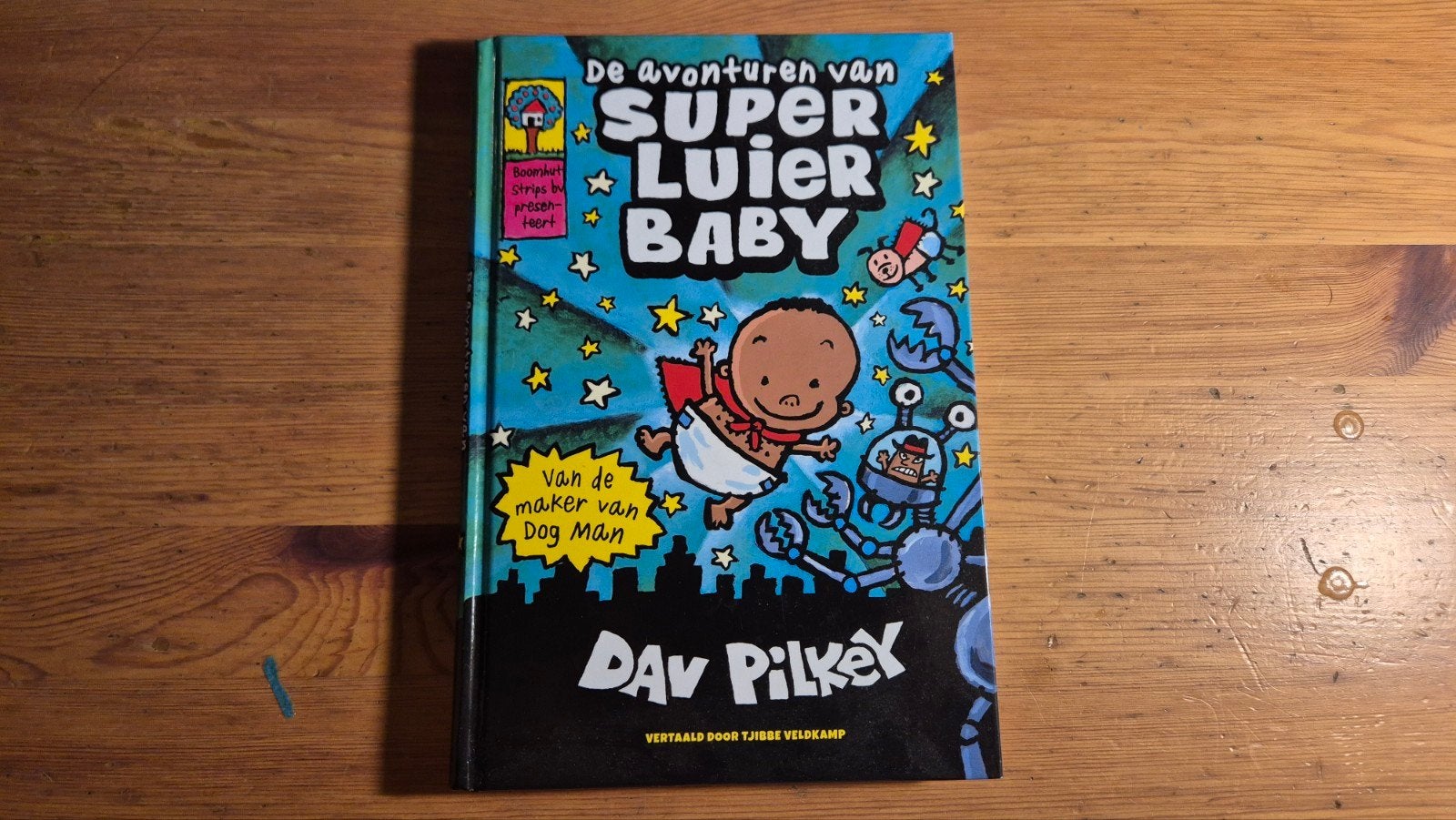 Dav Pilkey - De avonturen van super luier baby, Fictie algemeen, Ophalen of Verzenden, Zo goed als nieuw, Dav Pilkey