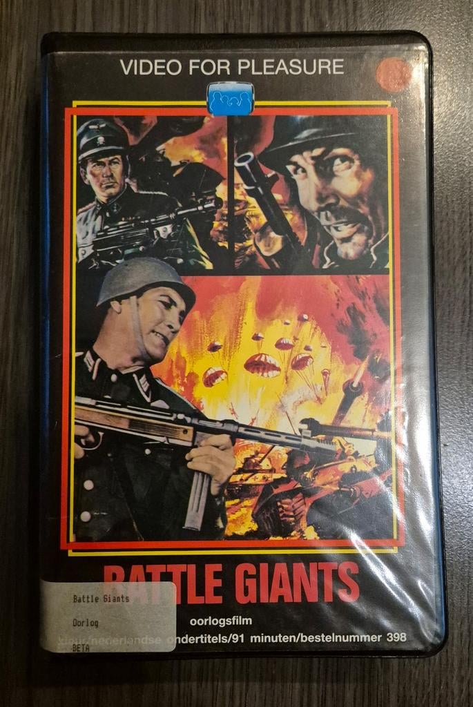 Betamax Battle Giants (Video For Pleasure), Vanaf 16 jaar, Verzenden, Zo goed als nieuw, Actie en Avontuur