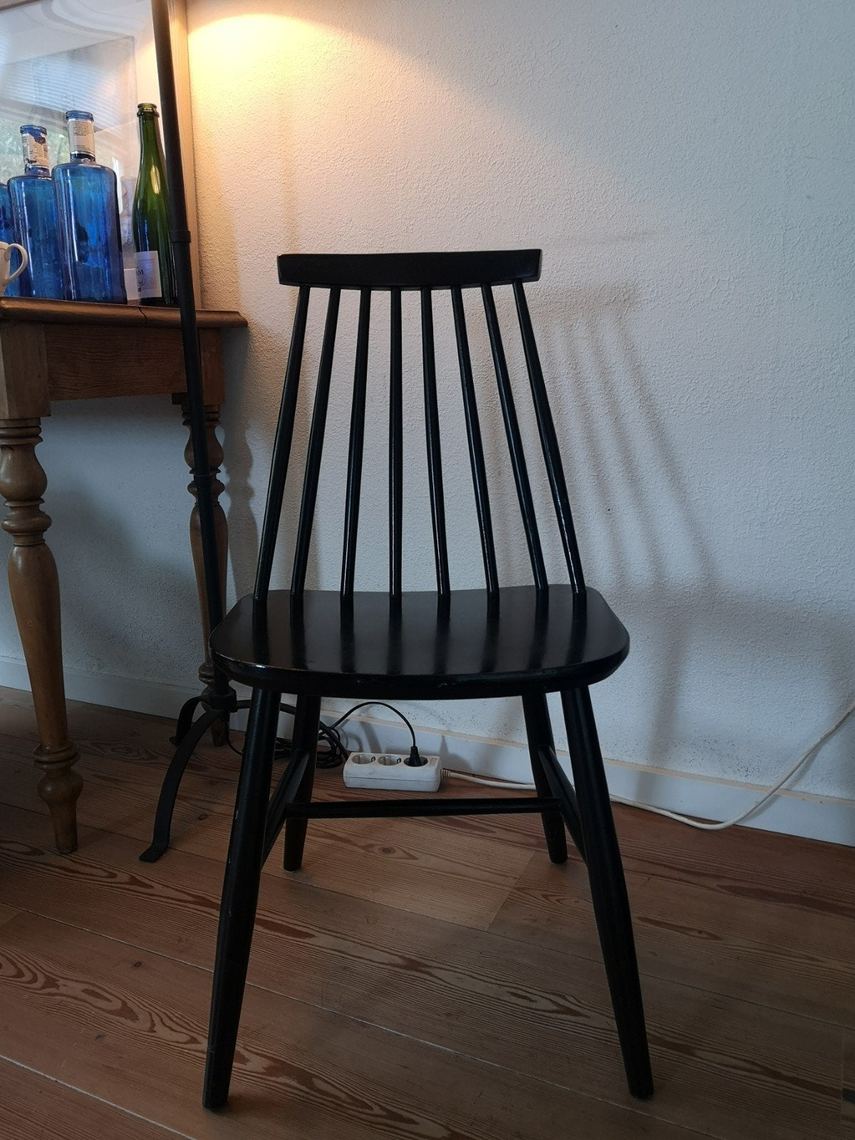 Spijlenstoel Ilmari Tapiovaara - Originele Lak, Ophalen of Verzenden
