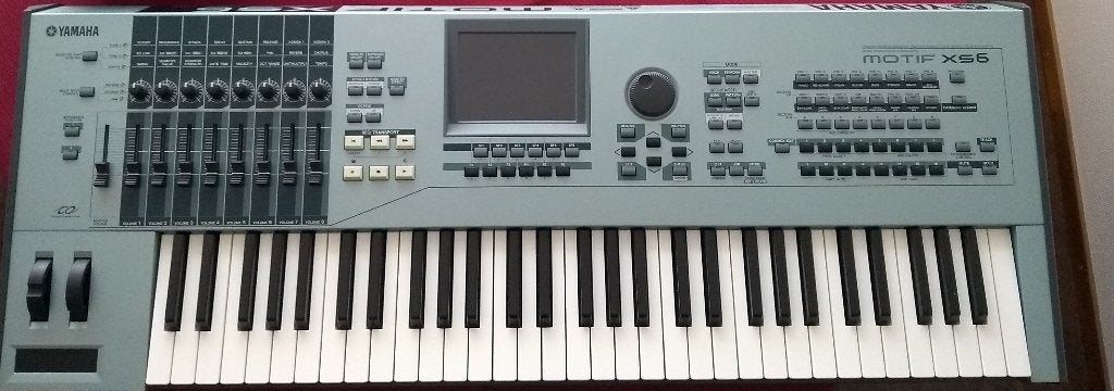 Yamaha Motif XS-6, Ophalen, Met midi-aansluiting, Yamaha, 61 toetsen