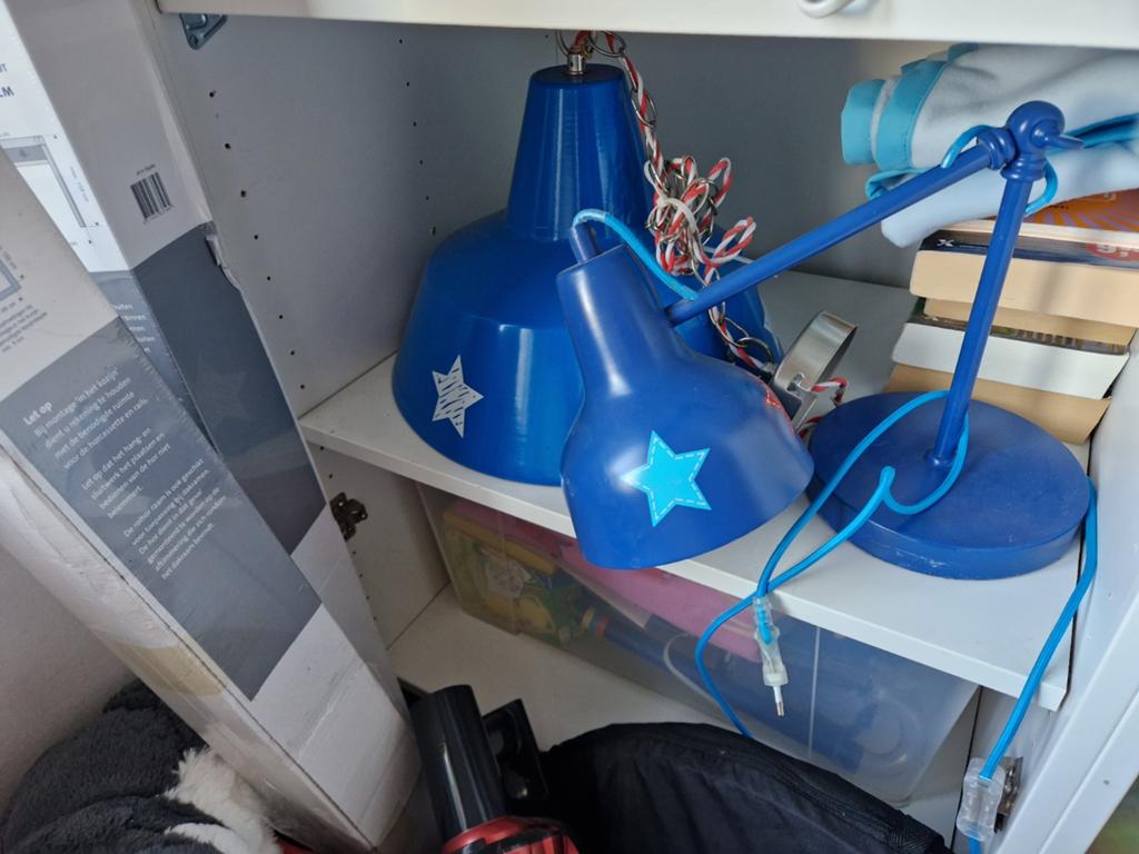 Leuke blauwe lampen van lief! lifestyle, Ophalen of Verzenden, Gebruikt