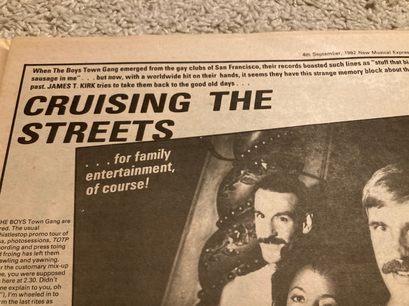 NME 1982 AZTEC CAMERA Erik Satie KAS Scritti Politti, Ophalen of Verzenden, Gelezen, Muziek, Film of Tv